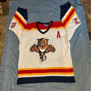 NHL vintage Florida Panthers hockey jersey starter Mellanby. Awesome size L